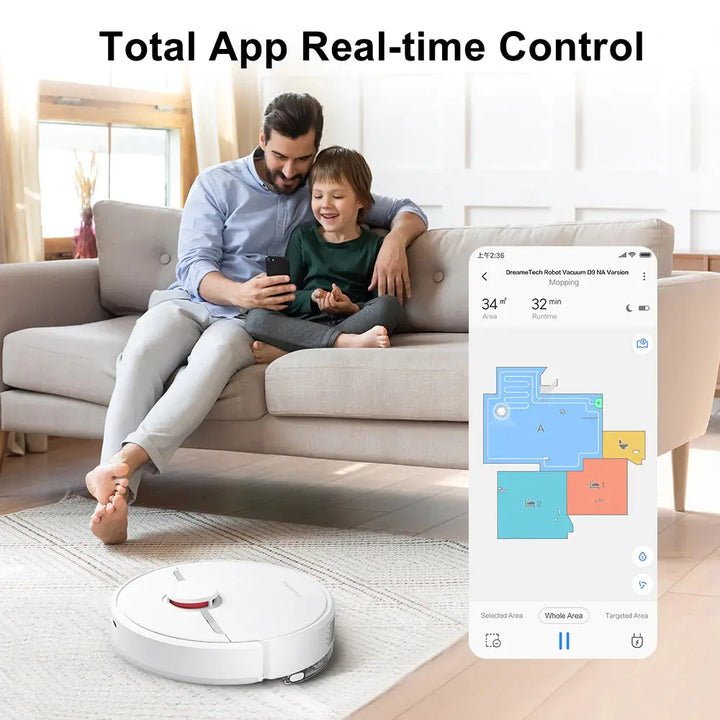 Dreametech D9 Robot Vacuum & Mop Dreame