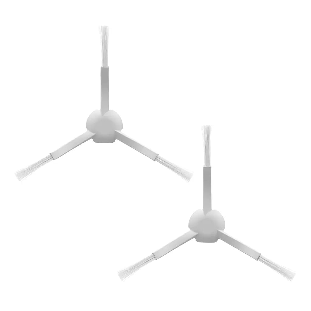 Side brushes (2-pack) for D10s Plus/ L10 Pro /D9 Pro /D9 Max /D10s Pro - White Robotvacuums.com