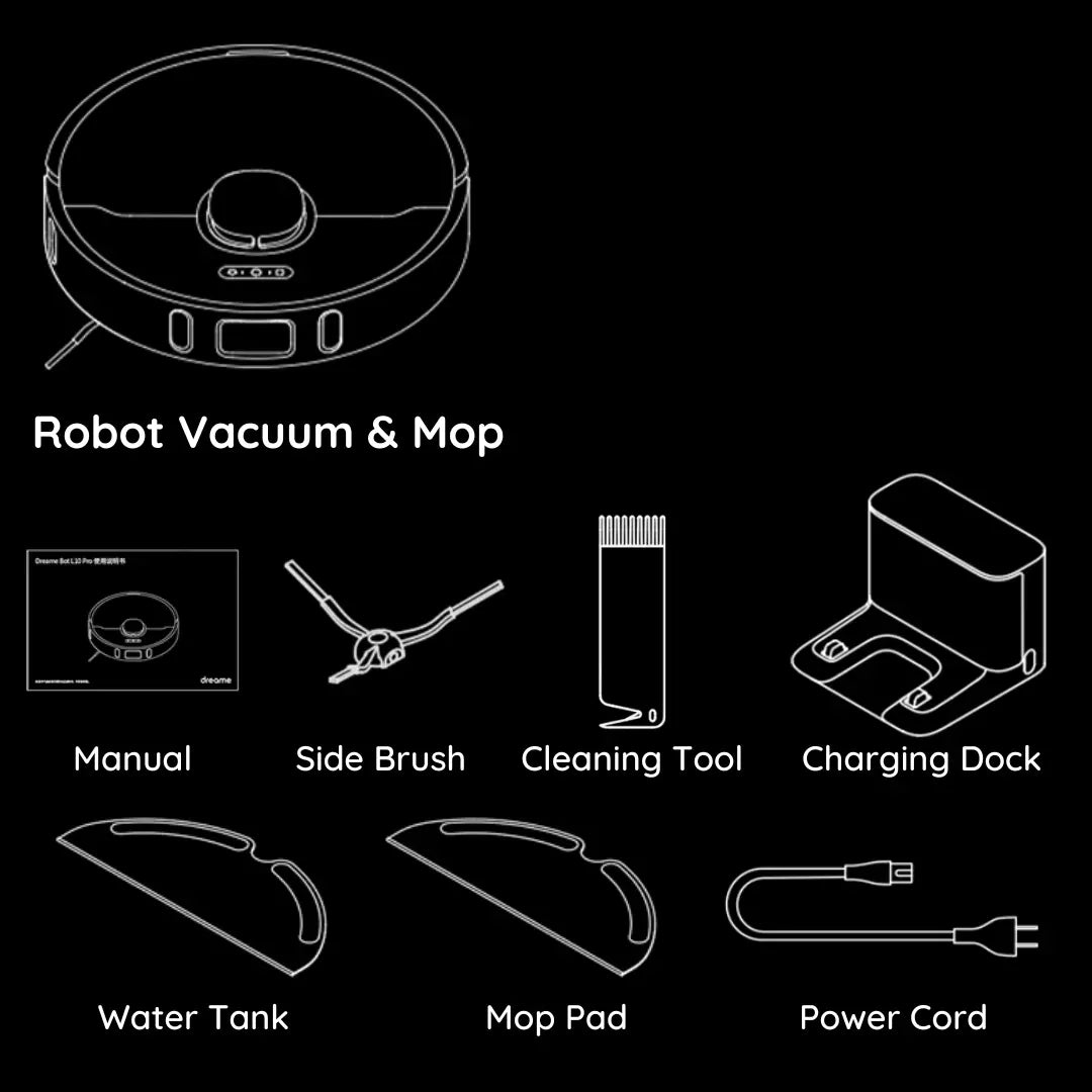 Dreametech L10 pro Robot Vacuum & Mop Dreame