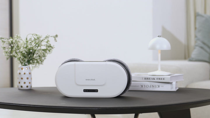 EVERYBOT Edge 2 Robot Mop - Whisper Quiet Smart Mopping Robot Cleaner