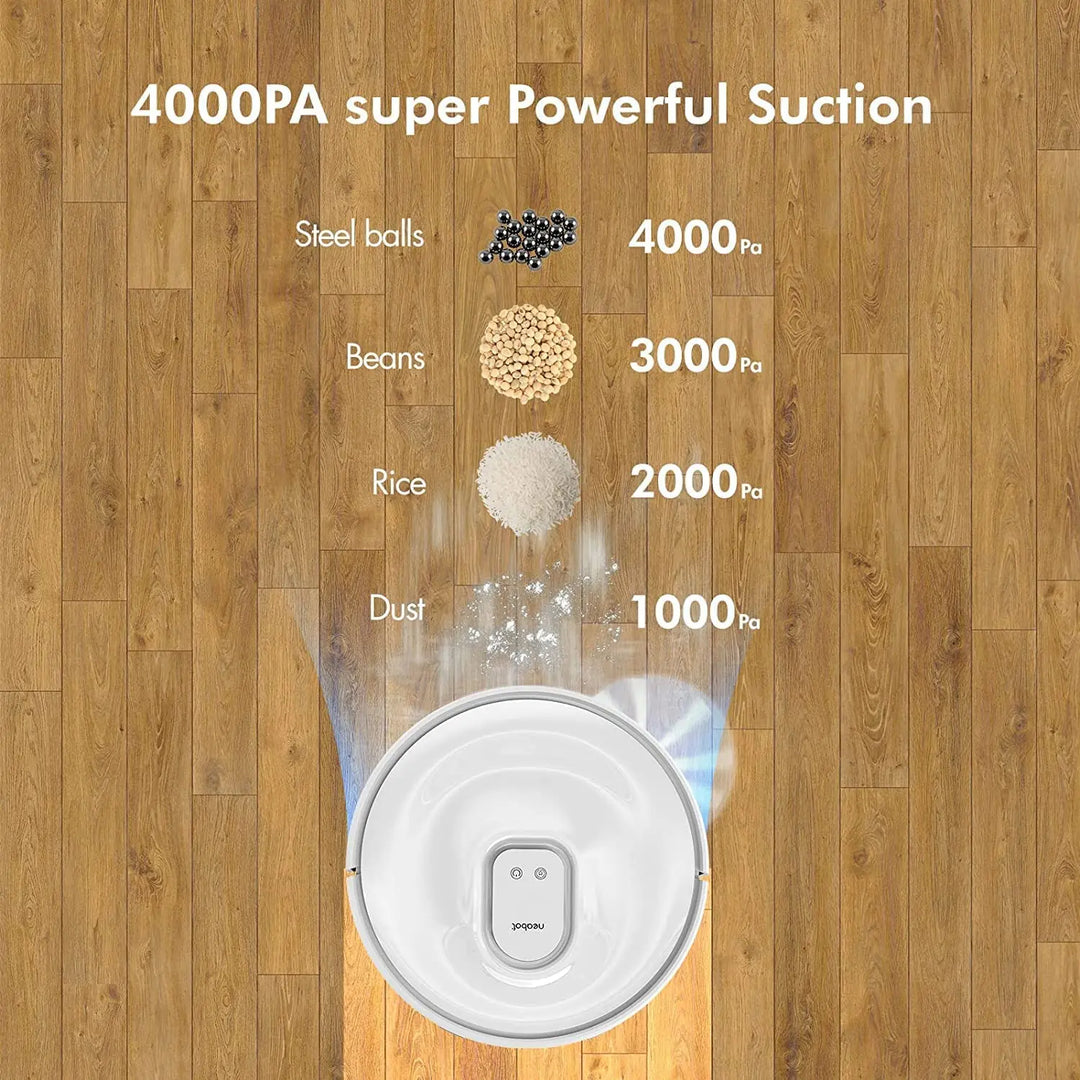 4000Pa Super Powerful Suction