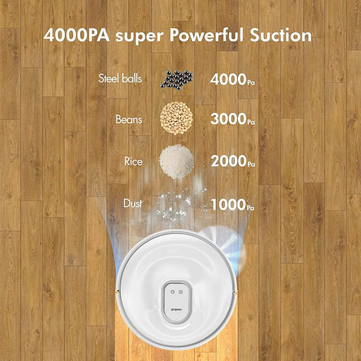 4000Pa Super Powerful Suction