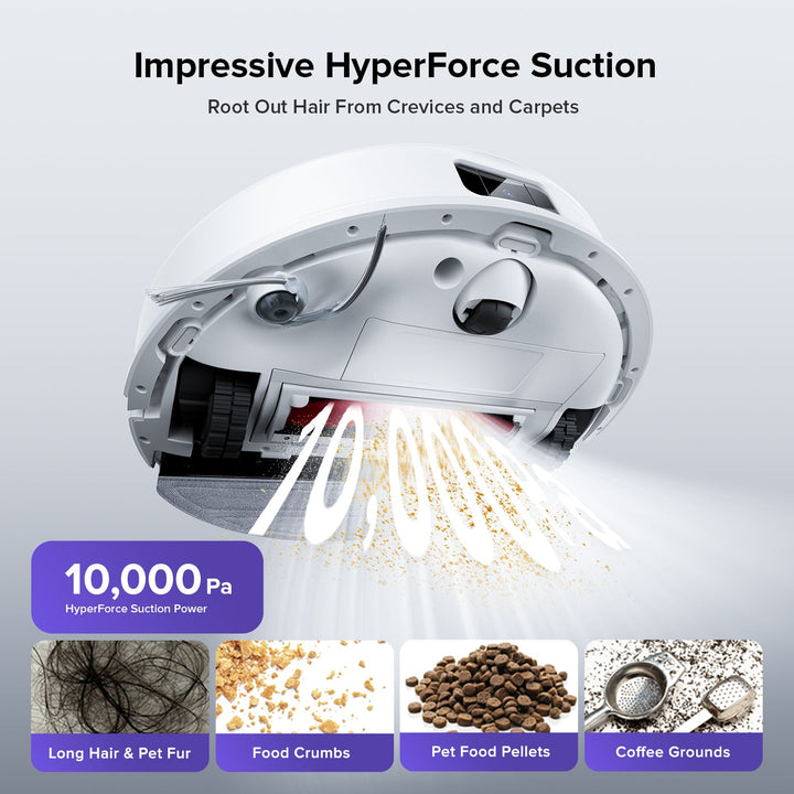 Roborock Q10 S5 Robot Vacuum and Mop with 10,000 Pa Power Suction