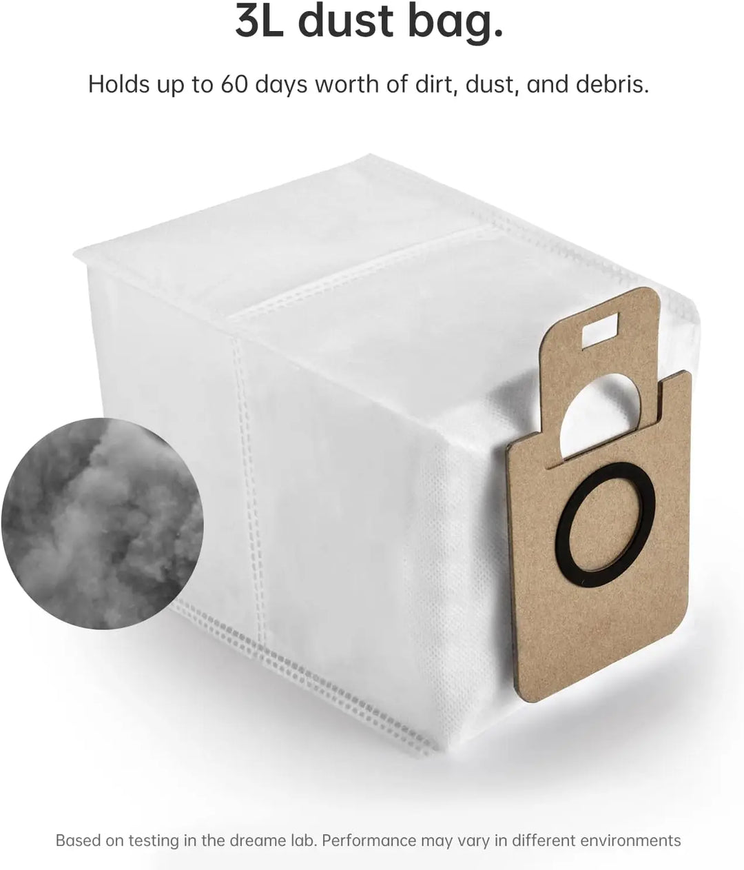 Dust bag (3-pack) for Dreame L10s Ultra, L10 Ultra Robotvacuums.com