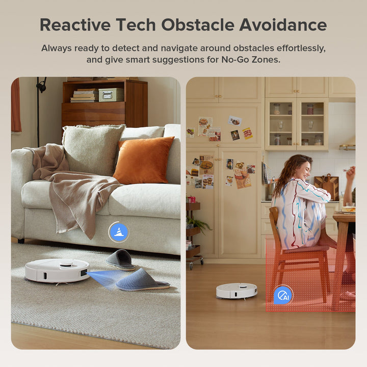 Roborock QV 35A Robot Vacuum with Multifunctional Dock