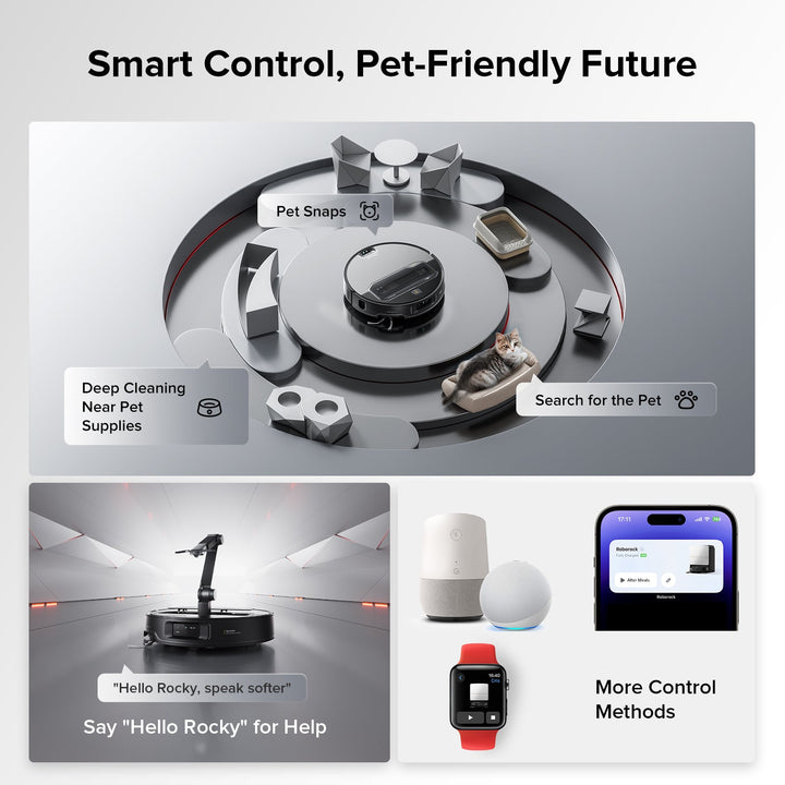 Roborock Saros Z70 Robot Vacuum with OmniGrip™ Mechanical Arm