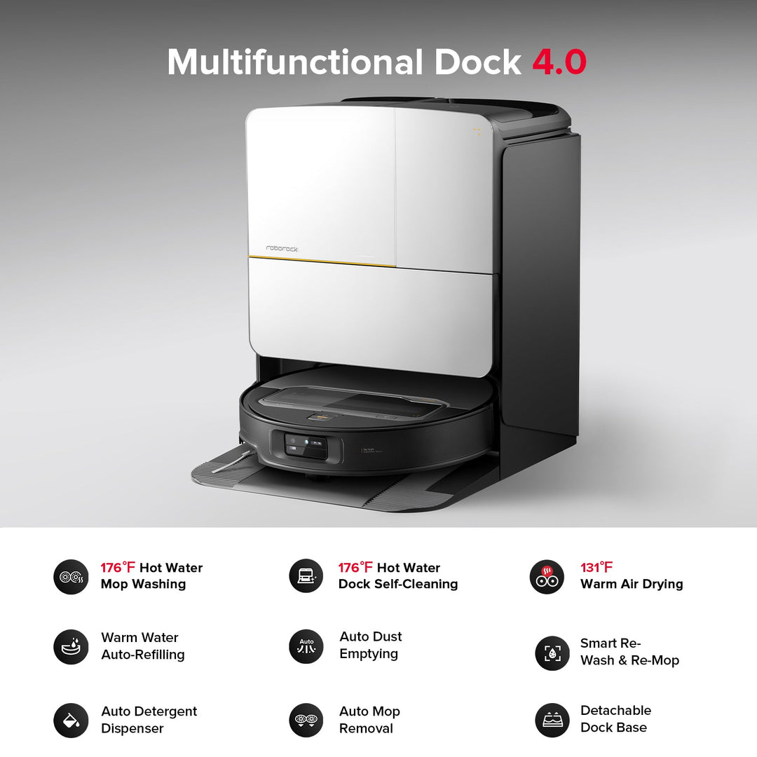 Roborock Saros Z70 Robot Vacuum with OmniGrip™ Mechanical Arm
