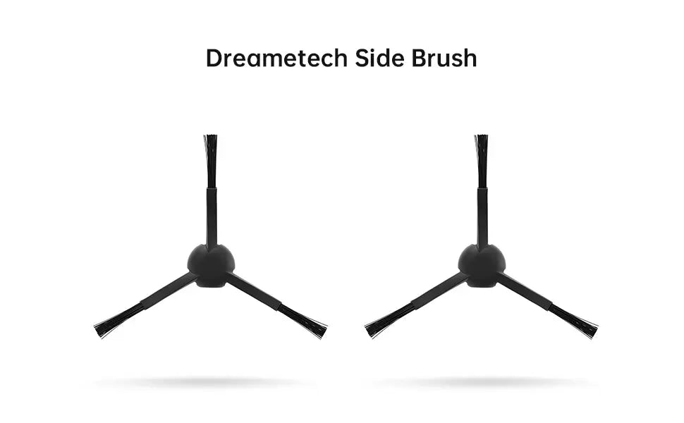 Side brushes (2-pack) for D10s Plus/ L10 Pro /D9 Pro /D9 Max /D10s Pro - Black Robotvacuums.com