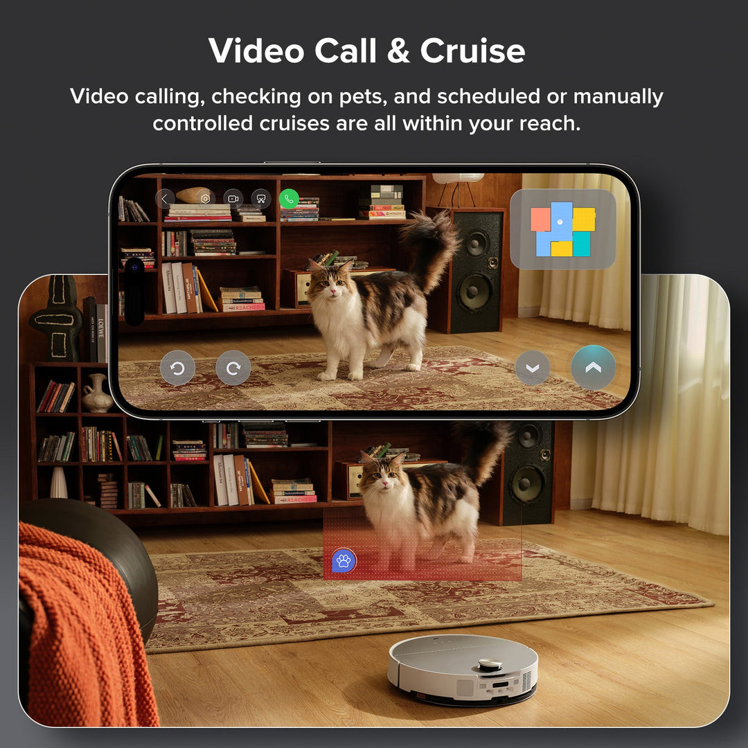 Roborock Saros 10 Robot Vacuum with Dual Anti-tangle System