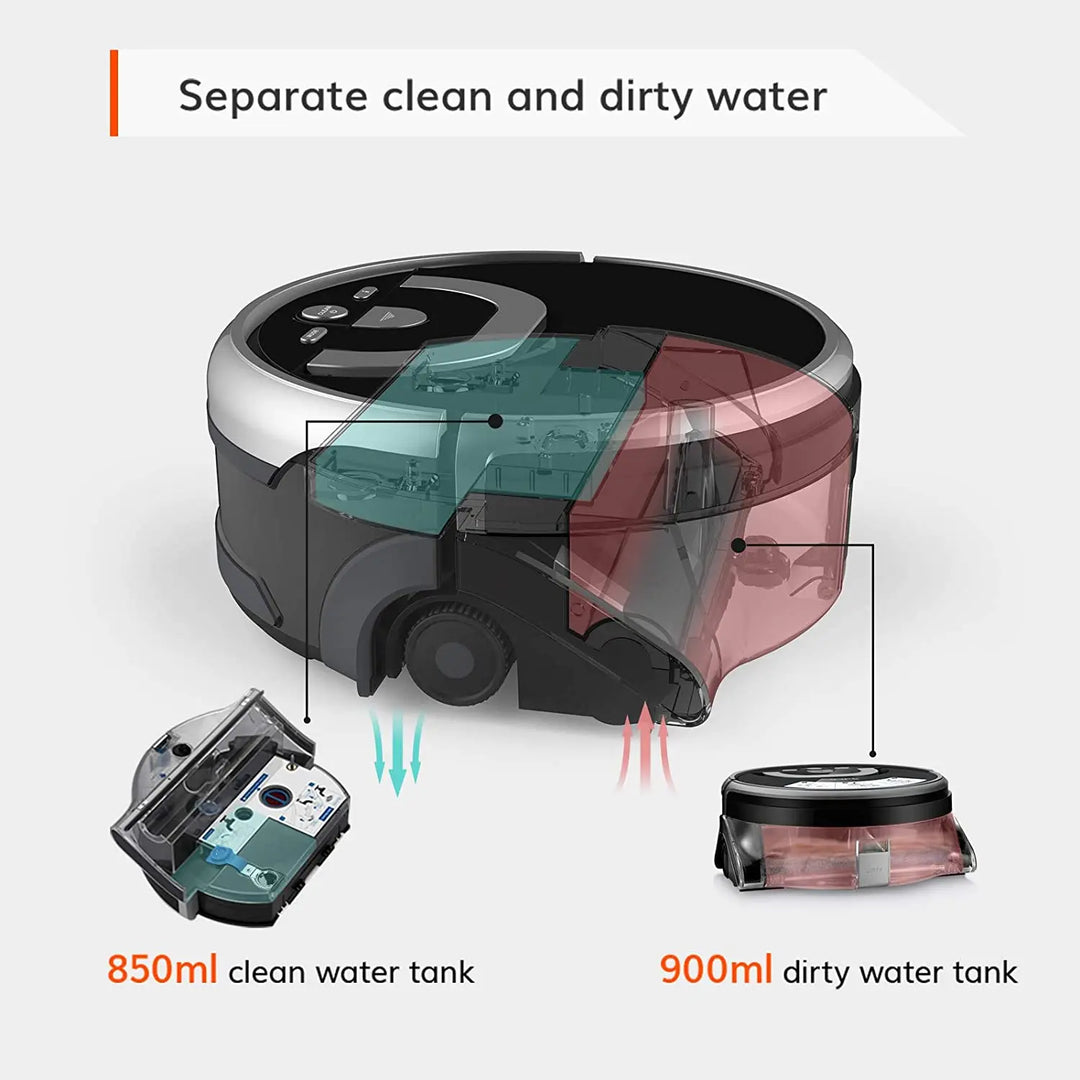 Separate clean and dirty water system