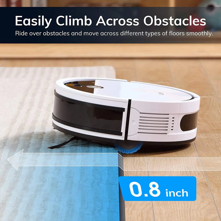 Ilife V9E Robot Vaccum climb over obstacles