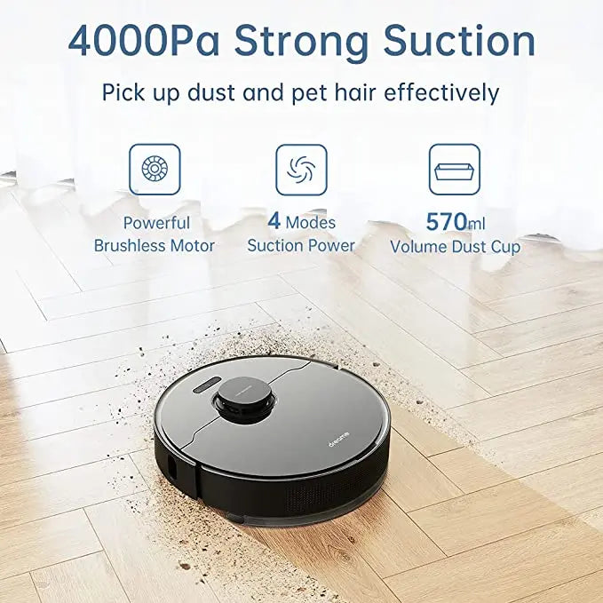 4000Pa Strong Suction