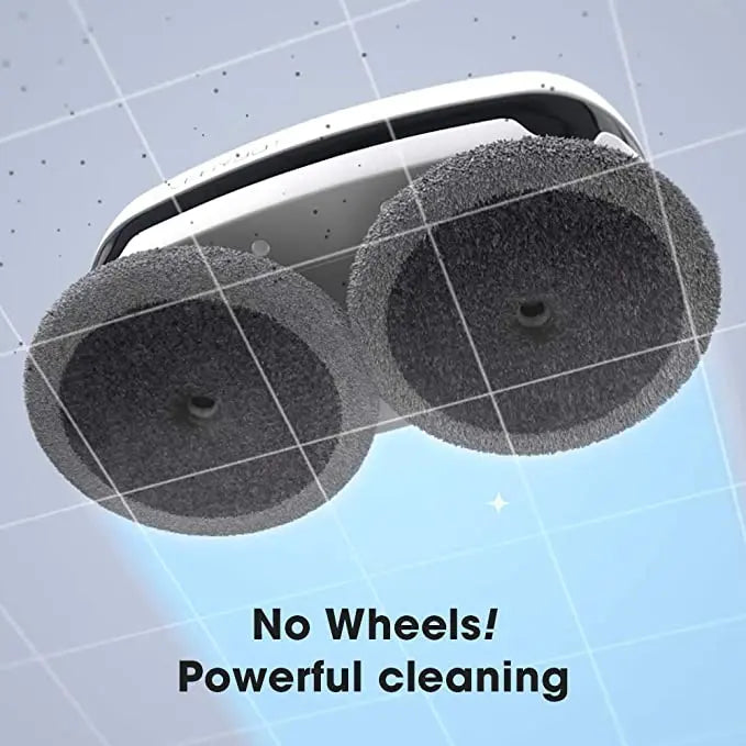 No wheels Powerful cleaning