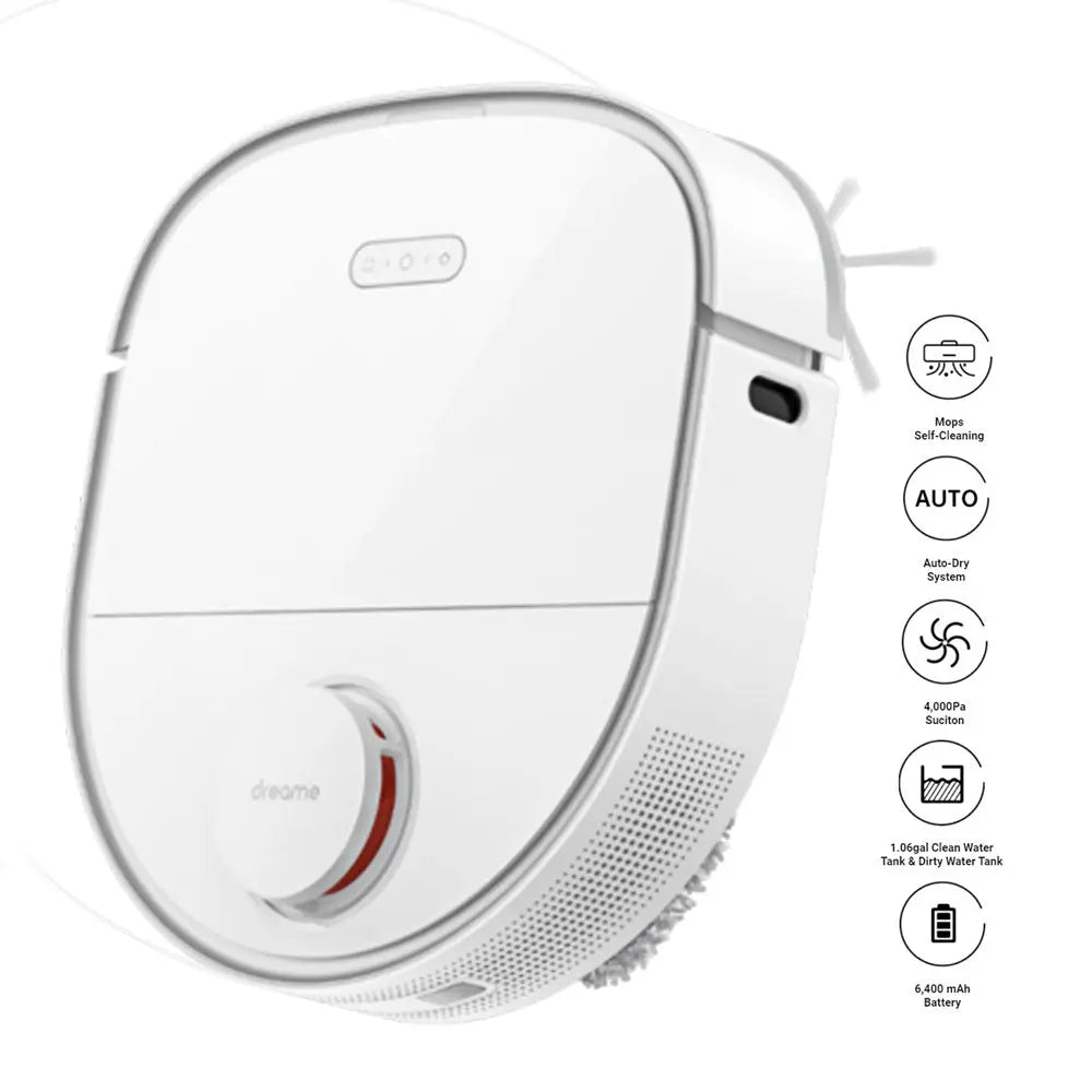 Dreametech w10 Robot Vacuum Cleaner and Mop – Robotvacuums.com