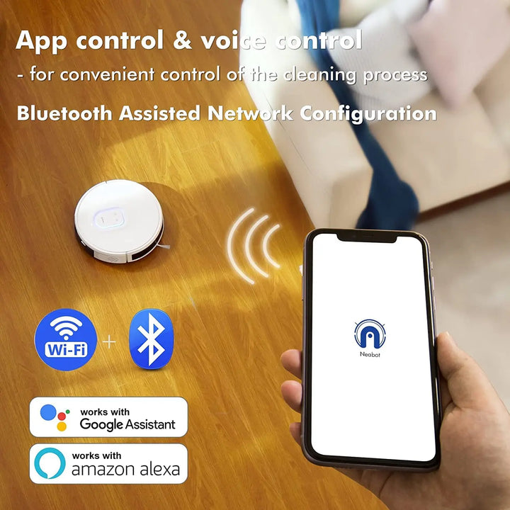 Neabot q11 app control and voice control