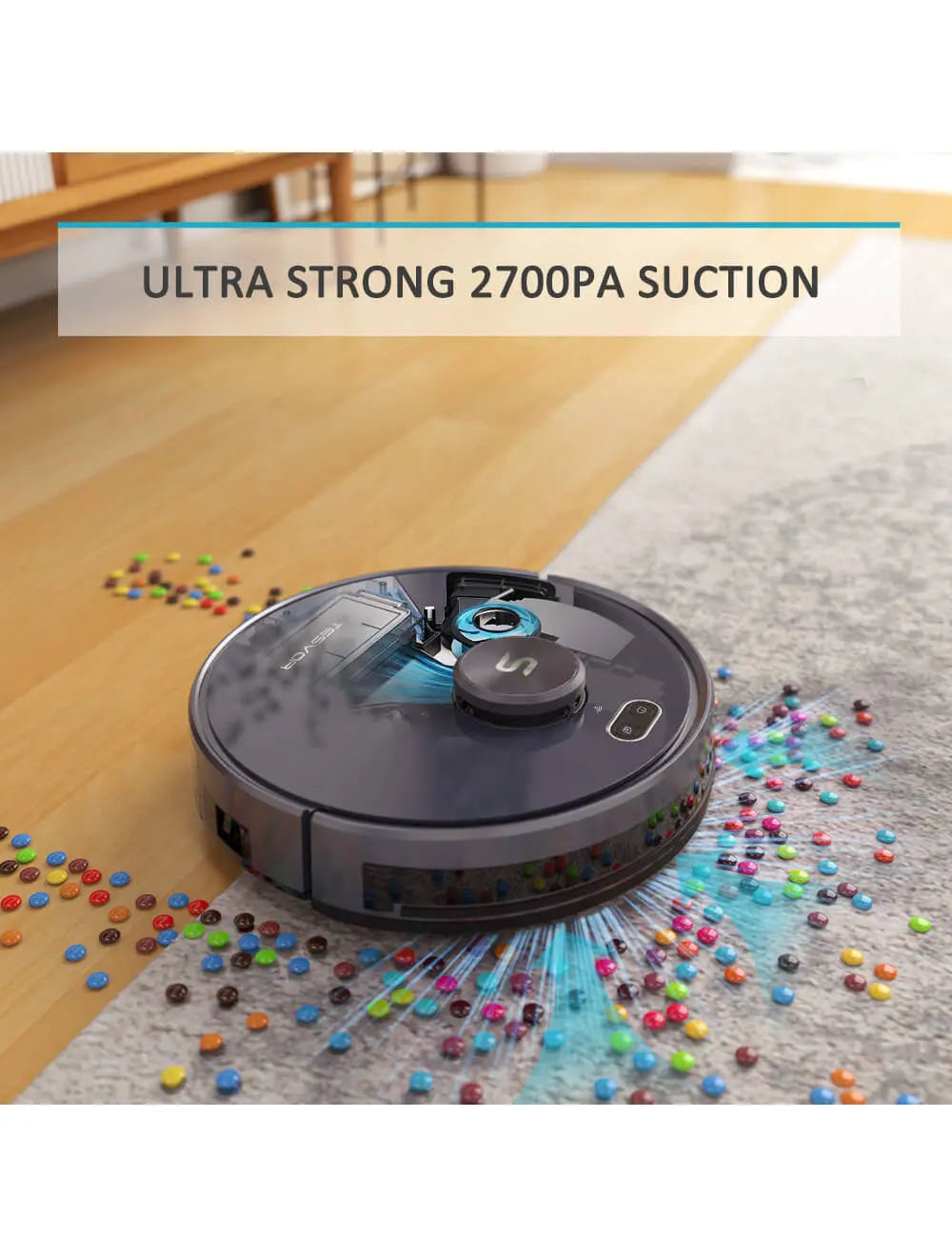 Tesvor S6+ Robot Vacuum & Mop - Robotvacuums.com